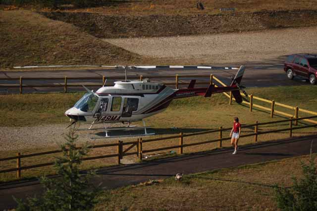 our helicopter